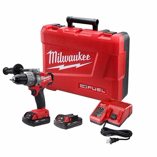 M18 FUEL™ 1/2" Hammer Drill/Driver Kit