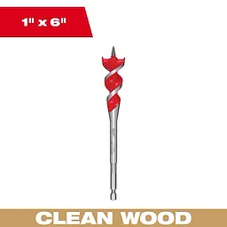 SPEED FEED™ Wood Bit 1" x 6"
