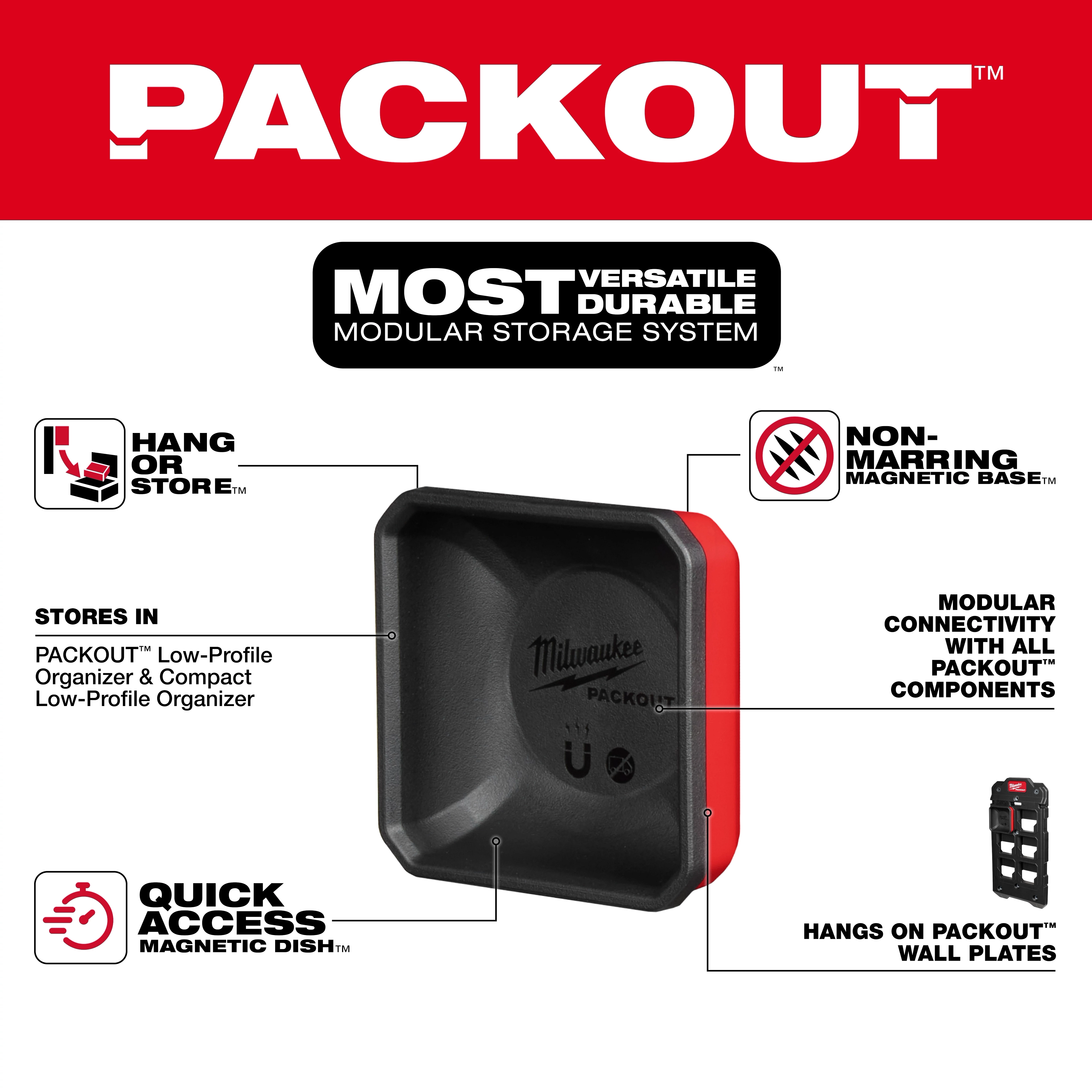 PACKOUT™ Magnetic Bin