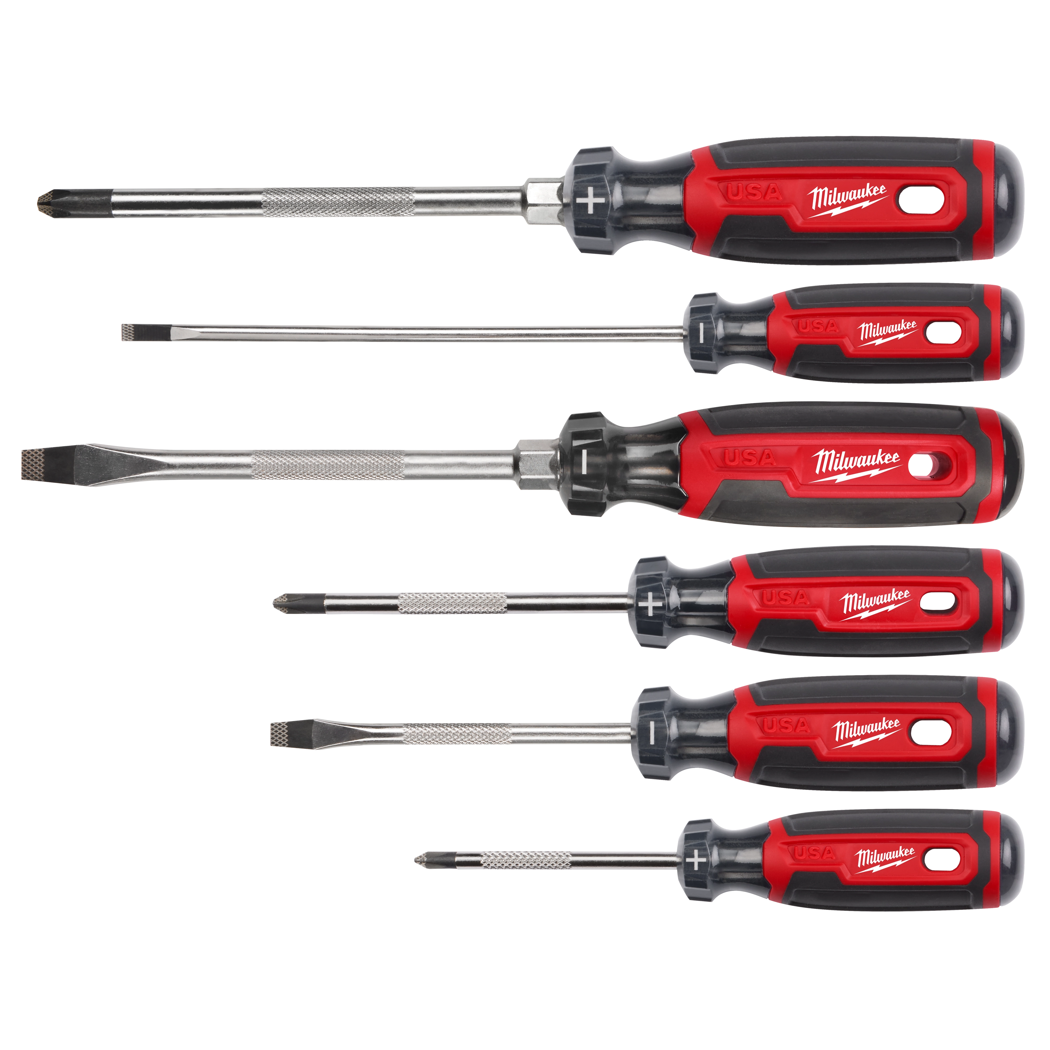6pc Cushion Grip Screwdriver Set (USA)