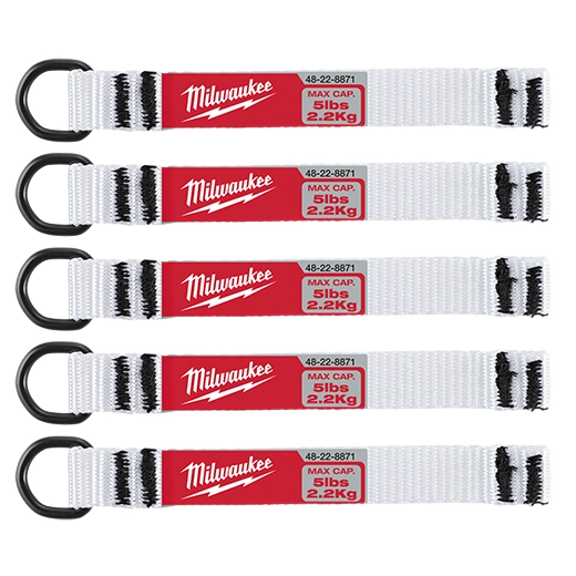 Sangle d’attache à anneau en D de 5 lb 5 morceaux