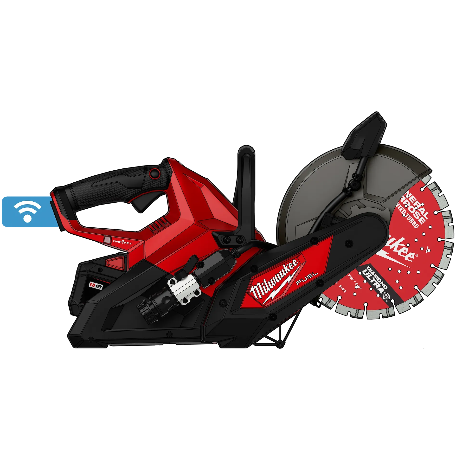 Milwaukee M18 FUEL 9 inch Cut-Off Saw Kit with ONE-KEY 2919-22HD