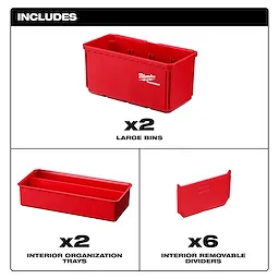 Large Bin Set for PACKOUT™