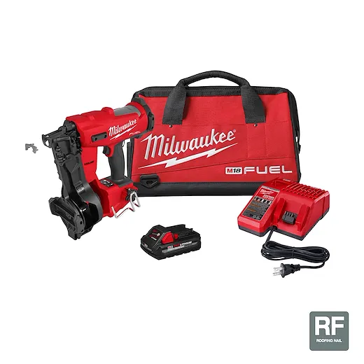 M18 FUEL™ Coil Roofing Nailer Kit
