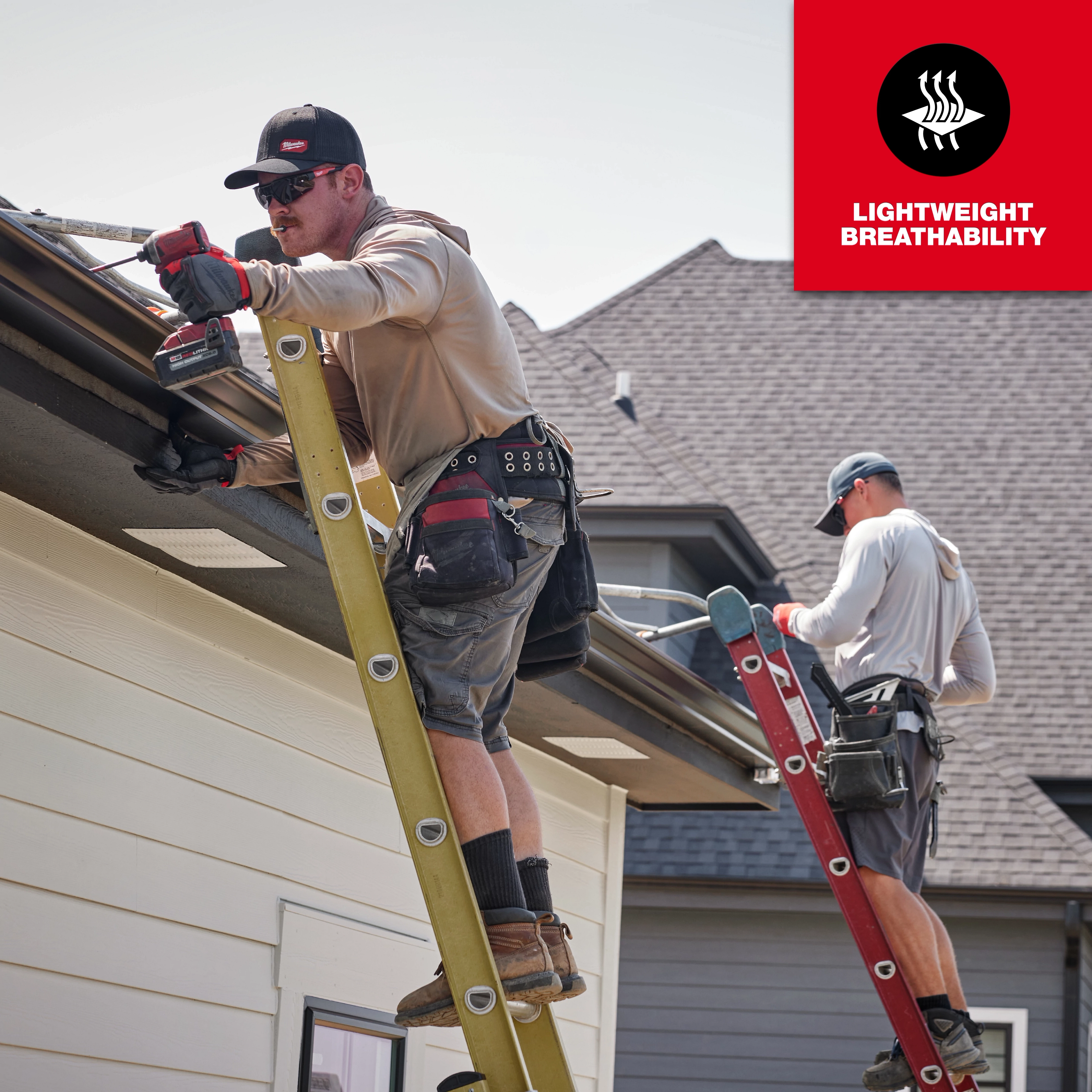 WORKSKIN SUN SHIRT - SANDSTONE