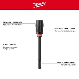 5-1/2" x 7/16" Universal QUIK-LOK™ Extension Walkaround