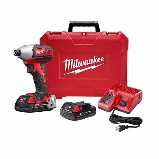 M18™ 2-Speed 1/4" Hex Impact Driver Kit