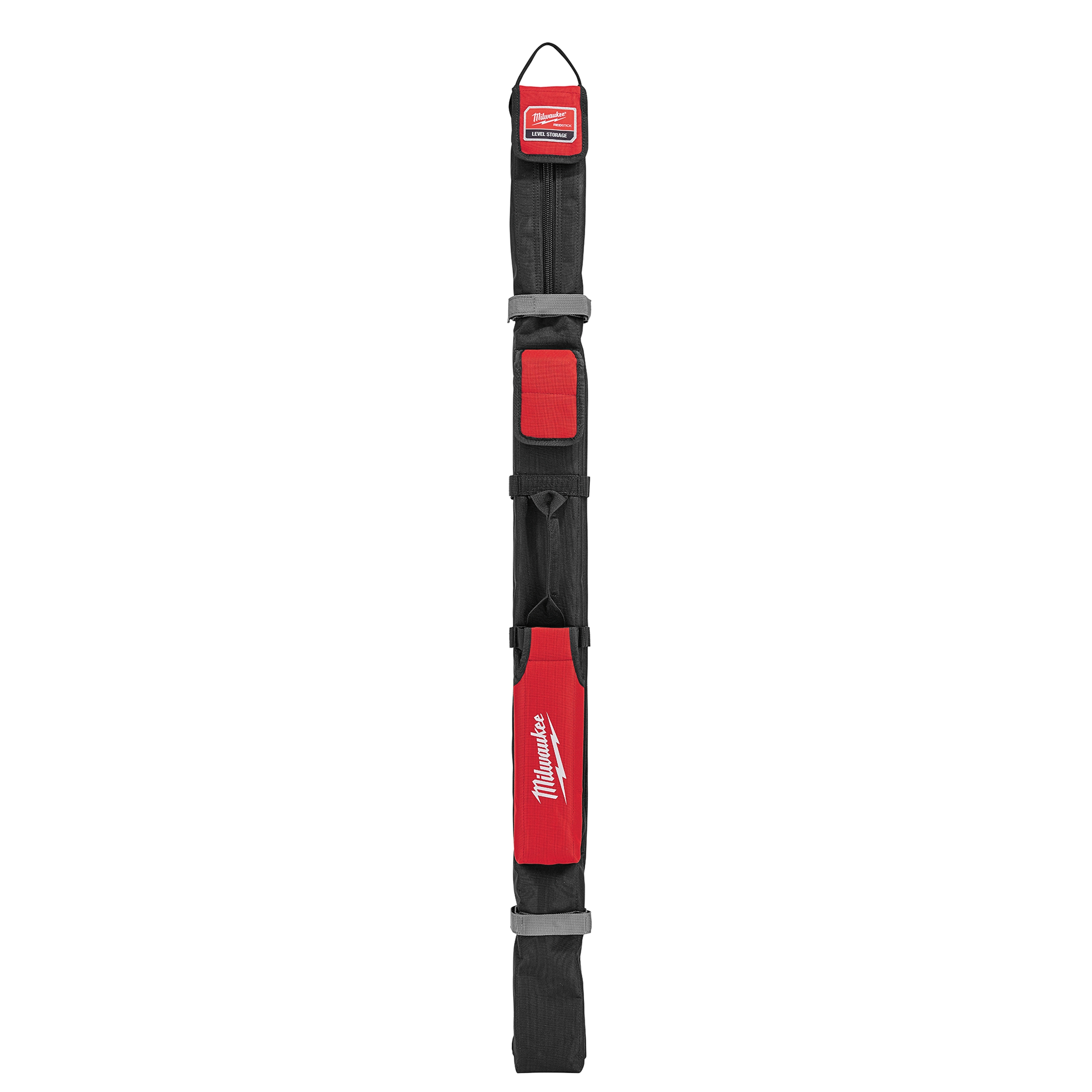 Milwaukee REDSTICK Starter Set – Non-Magnetic tool with a black strap and red padding featuring the Milwaukee logo.
