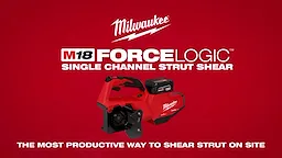 Milwaukee® M18™ FORCELOGIC™ Single Channel Strut Shear_Social