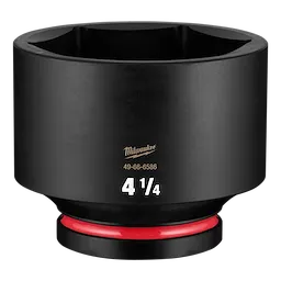 SHOCKWAVE Impact Duty 1" Drive 4-1/4" Standard 6 Point Socket standing upright on a plain background.