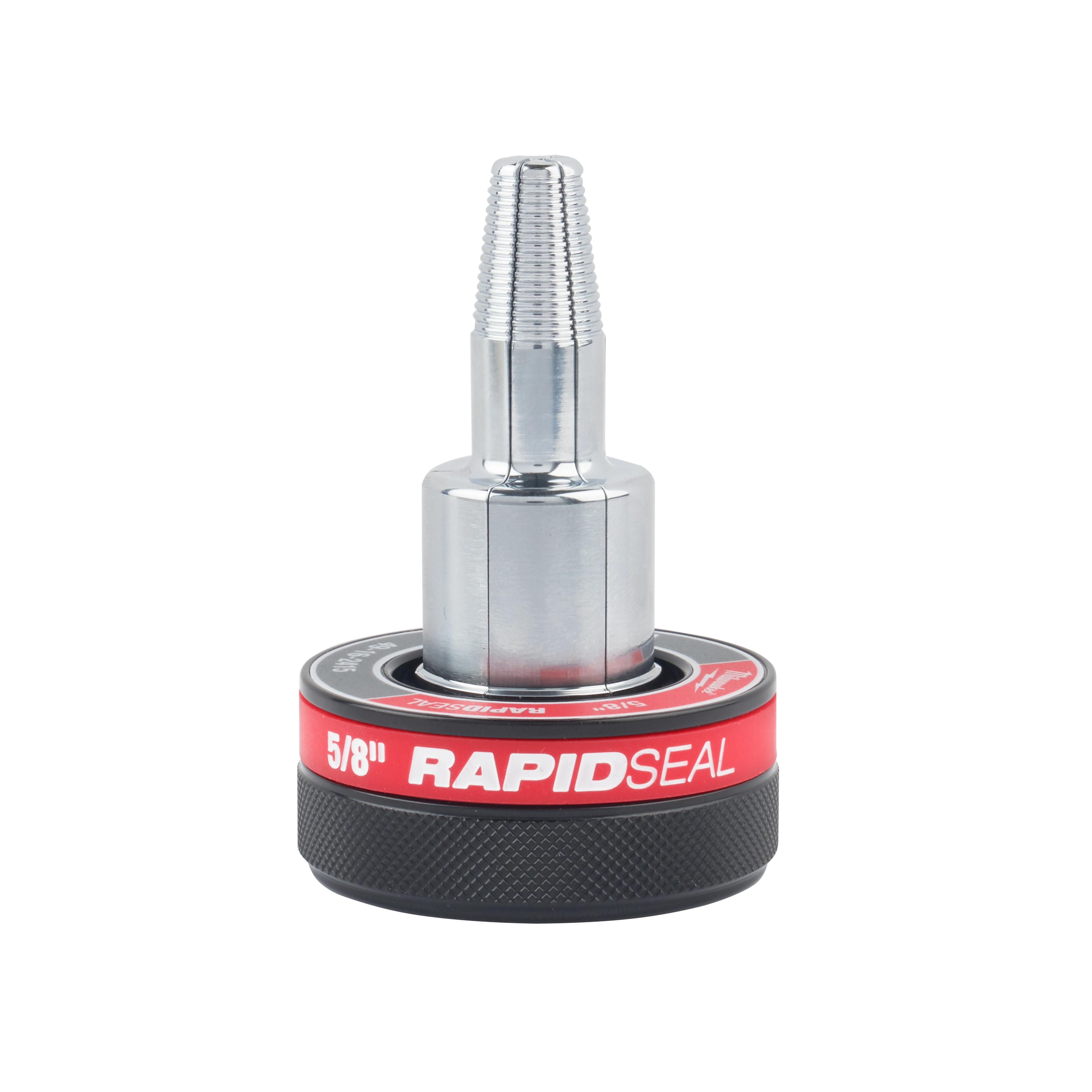 ProPEX® Expander Head with RAPID SEAL™ for 5/8" tubing. The tool features a metallic body with a threaded tip and a black and red base marked "5/8" RAPID SEAL."