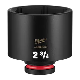 SHOCKWAVE Impact Duty 3/4" Drive 2-3/4" Deep 6 Point Socket standing upright on a plain background.