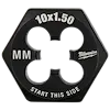 M10-1.50 mm 1-Inch Hex Threading Die