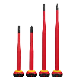 4pc 1000V Insulated Slim Tip Screwdriver Set