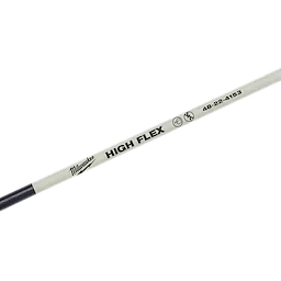 Milwaukee 5 Foot High Flex Fish Stick, white in color, featuring the text "HIGH FLEX" and "48-22-4153" along the stick.