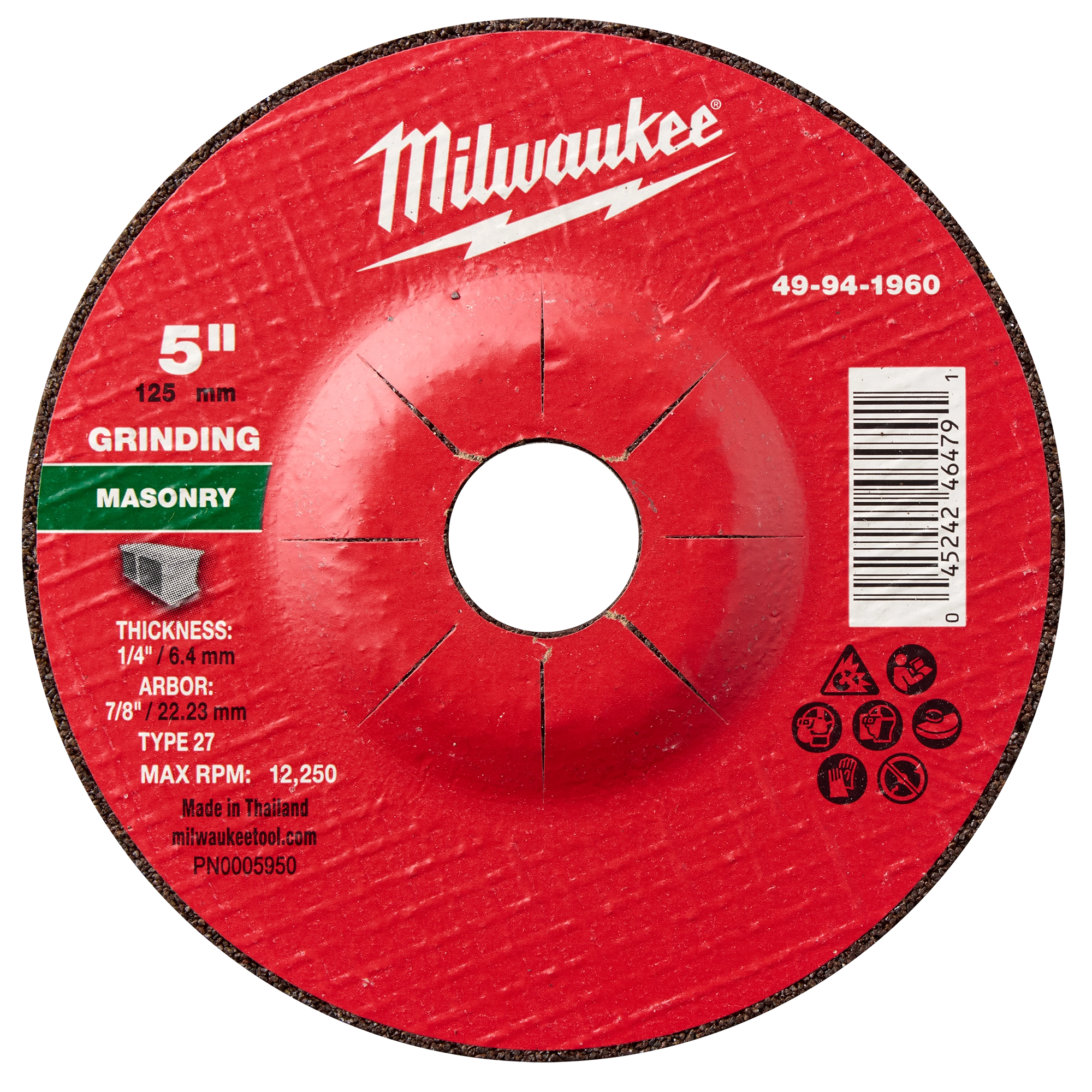 thumbnail image 2 of MTP 3" X 7/16" Cutting Wheel – For Wood, Plastic, Metal, Masonry – Fits Milwaukee, Ryobi Cut-Off Tools 2 of 3