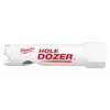 RANGE OF Hole Dozer Bi-Metal Hole Saw, 9/16", 5/8", 21/32", 11/16", with white body and red text branding on the side.
