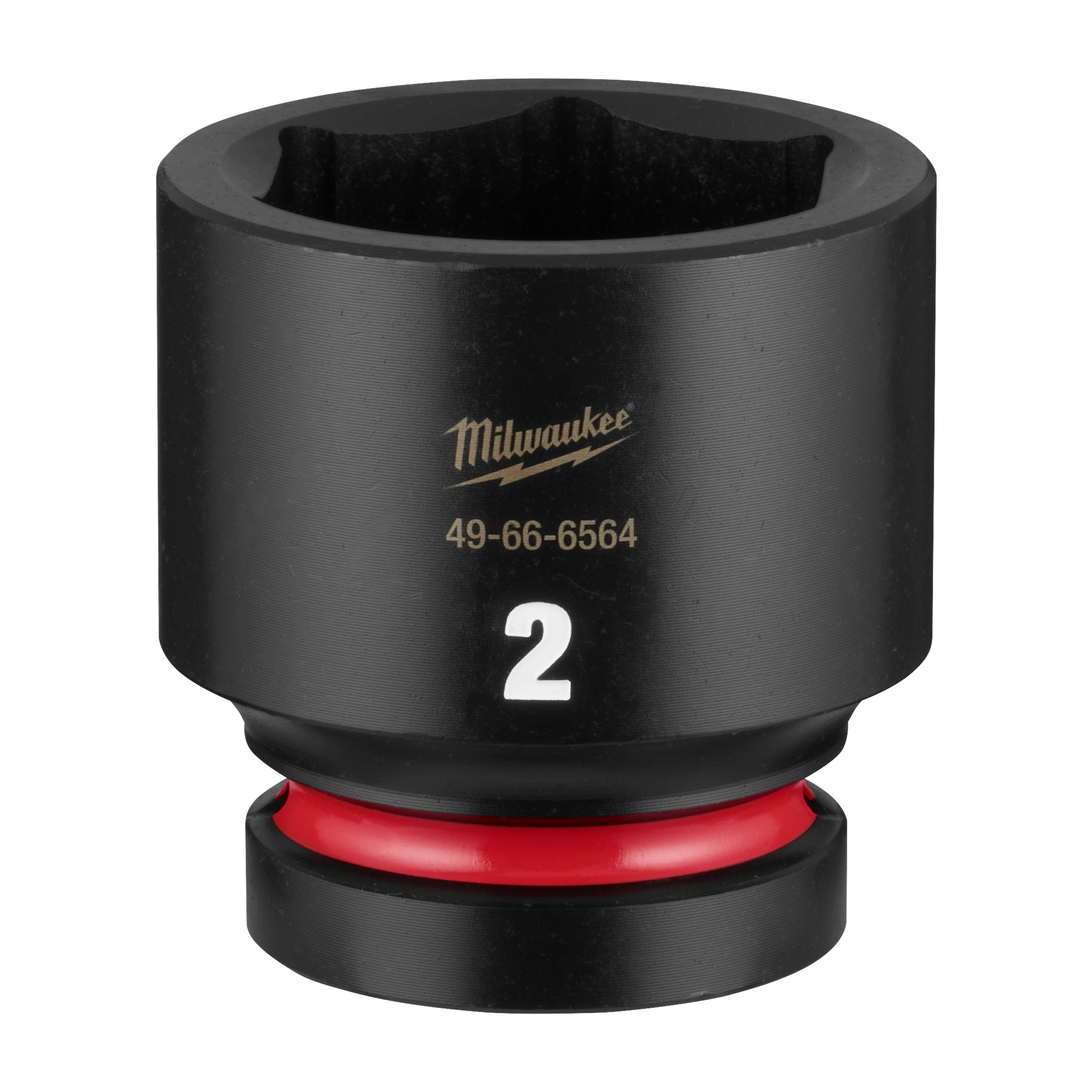 SHOCKWAVE Impact Duty 1" Drive 2" Standard 6 Point Socket standing upright on a plain background.