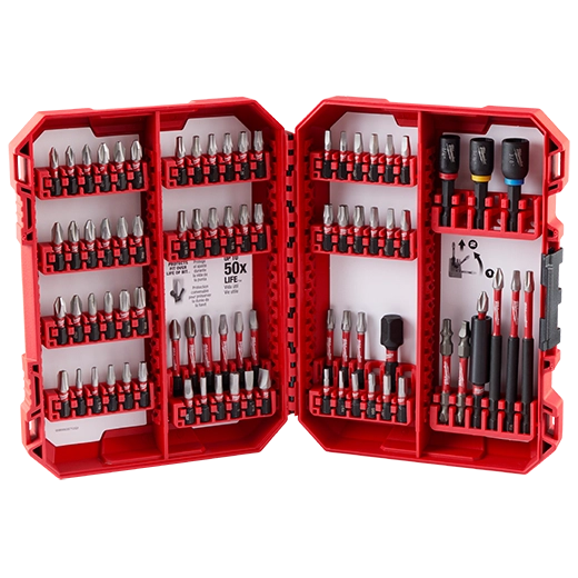 Drill Screwdriver Bit Set 1/4\" Hex Impact Drill Driver Bits Hard Steel Screw Nut Socket Drivers 44 Pc