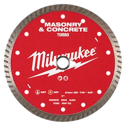 7" Standard Turbo Masonry & Concrete Diamond Blade