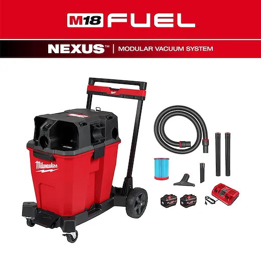 M18 FUEL™ NEXUS™ 12 Gallon Dual Battery Wet/Dry Vacuum Kit