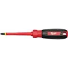 #2 Phillips - 4" 1000V Insulated Screwdriver with a black and red handle designed for electrical work and high voltage safety.
