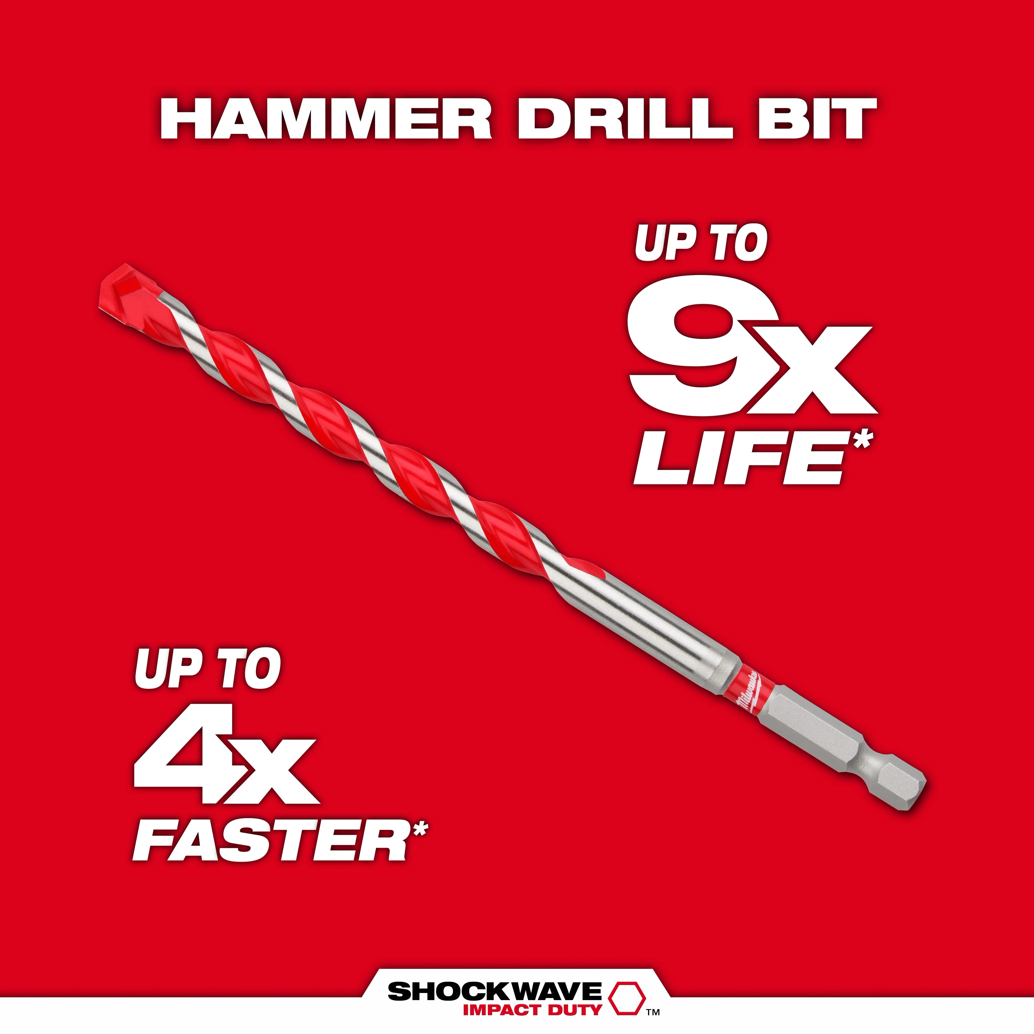 Small Diameter Hammer Drill Bits