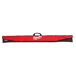 Milwaukee REDSTICK Digital Level with PINPOINT Measurement Technology in a red and black zippered carrying case with a handle.