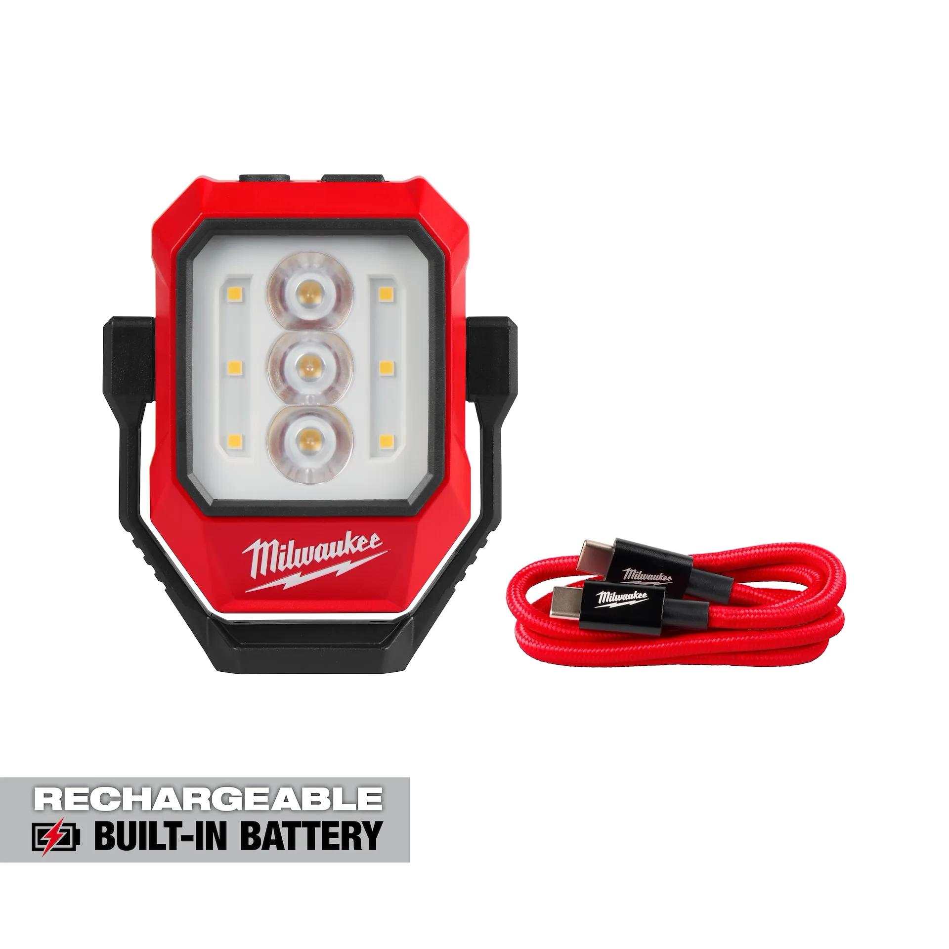 Milwaukee Rechargeable Pivoting Task Light with Spot Mode 2015R