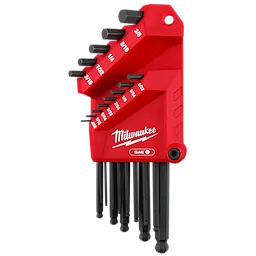 13-Key Ball End L-Style Hex Key Set - SAE