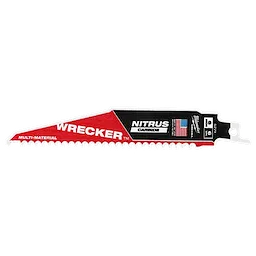 The 6 inch 6TPI Wrecker Nitrus Carbide blade