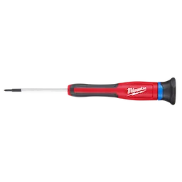 8PC Precision Screwdriver Set featuring a single red and black handle with a slim metal shaft and interchangeable bits.