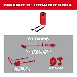 PACKOUT™ 9" Straight Hook