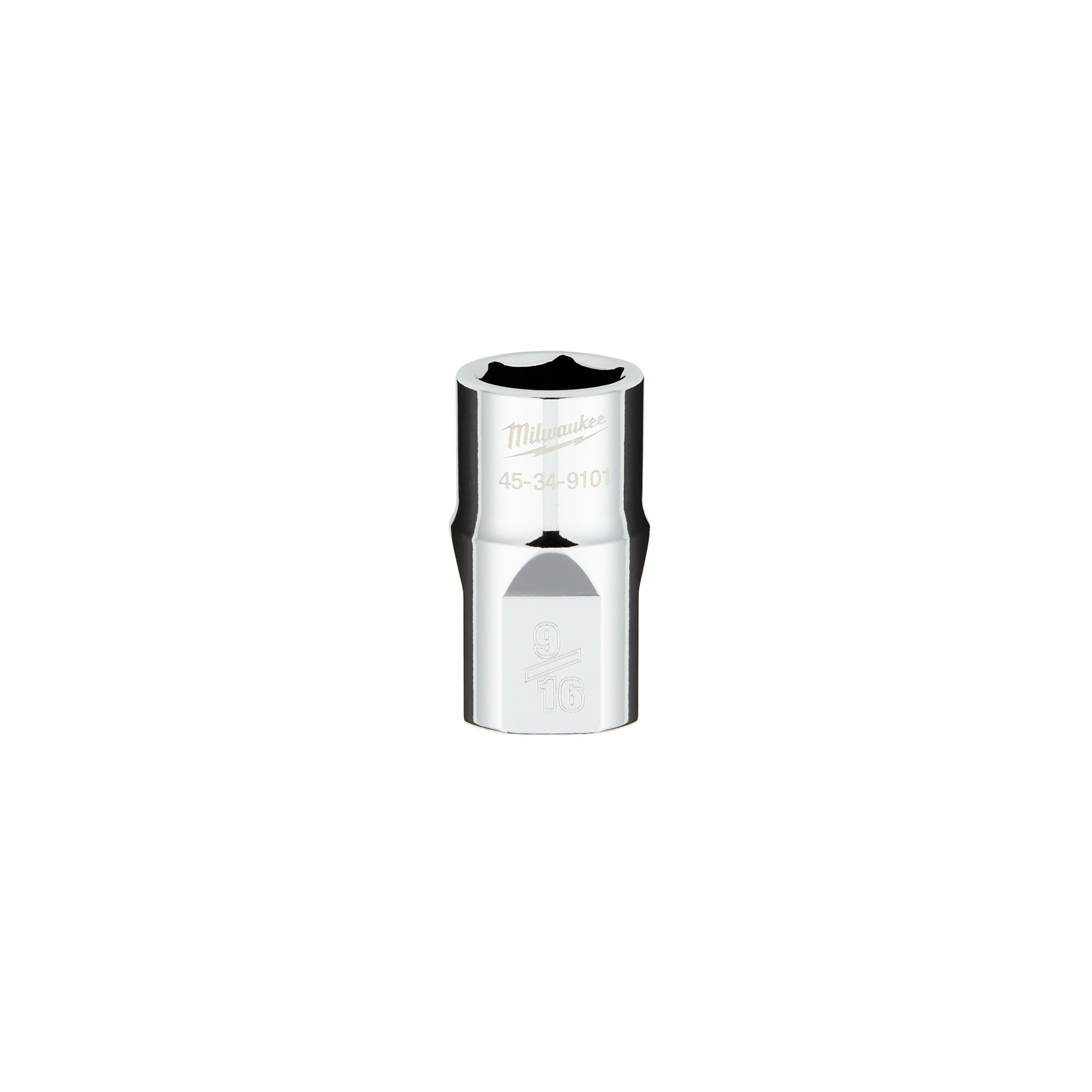 1/2" Drive 9/16" SAE 6-Point Socket with FOUR FLAT™ Sides