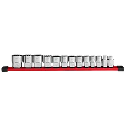 13pc 1/2” Drive 12-Point SAE Socket Set