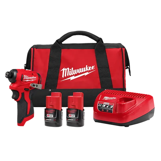 M12™ Subcompact Brushless 1/4" Hex Impact Driver Kit