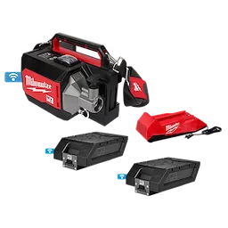 The MX Fuel Concrete Vibrator kit displayed