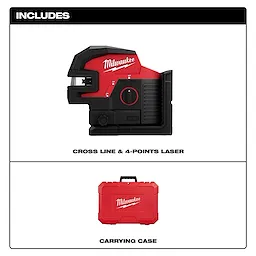 M12™ Green Cross Line & 4-Points Laser Includes