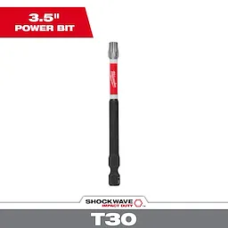 SHOCKWAVE™ 3-1/2" Impact TORX® T30 Power Bit