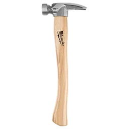 NEW 16oz Smooth Face Hickory Handle Hammer