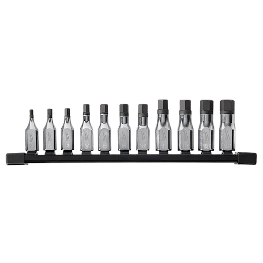 11pc 3/8" Drive Hex Bit Socket Set - Metric