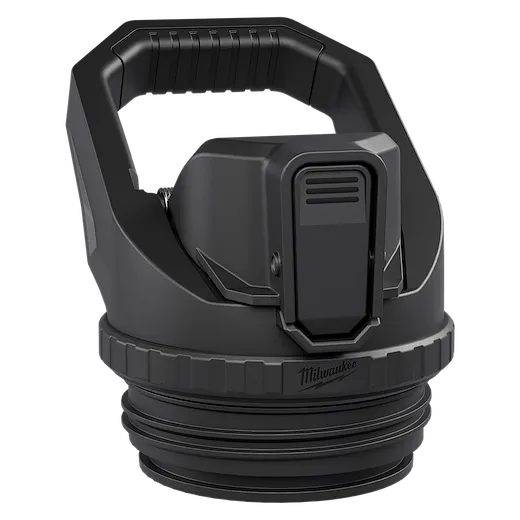 Straw Lid for PACKOUT Insulated Bottles with a handle and flip-up spout, shown against a plain background.