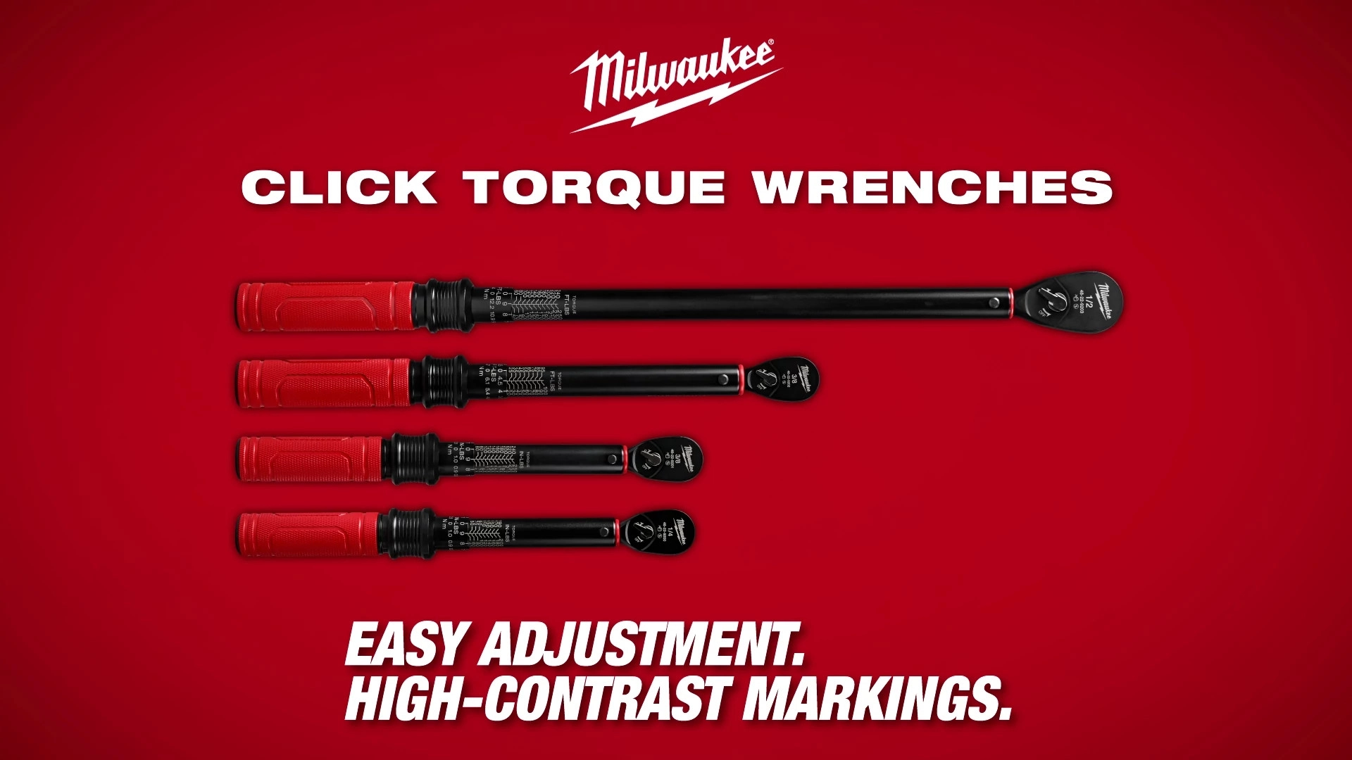 Milwaukee® Click Torque Wenches