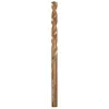 Red Helix Cobalt 15/64-inch drill bit with a bronze finish, featuring a twisted design for enhanced cutting and durability.