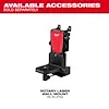 M18™ Red Exterior Dual Slope Rotary Laser Level Kit w/ Receiver, Remote, Grade Rod & Tripod, view 25