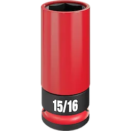 SHOCKWAVE Impact Duty™ 1/2 Drive 15/16" SAE Lug Nut Wheel Socket​