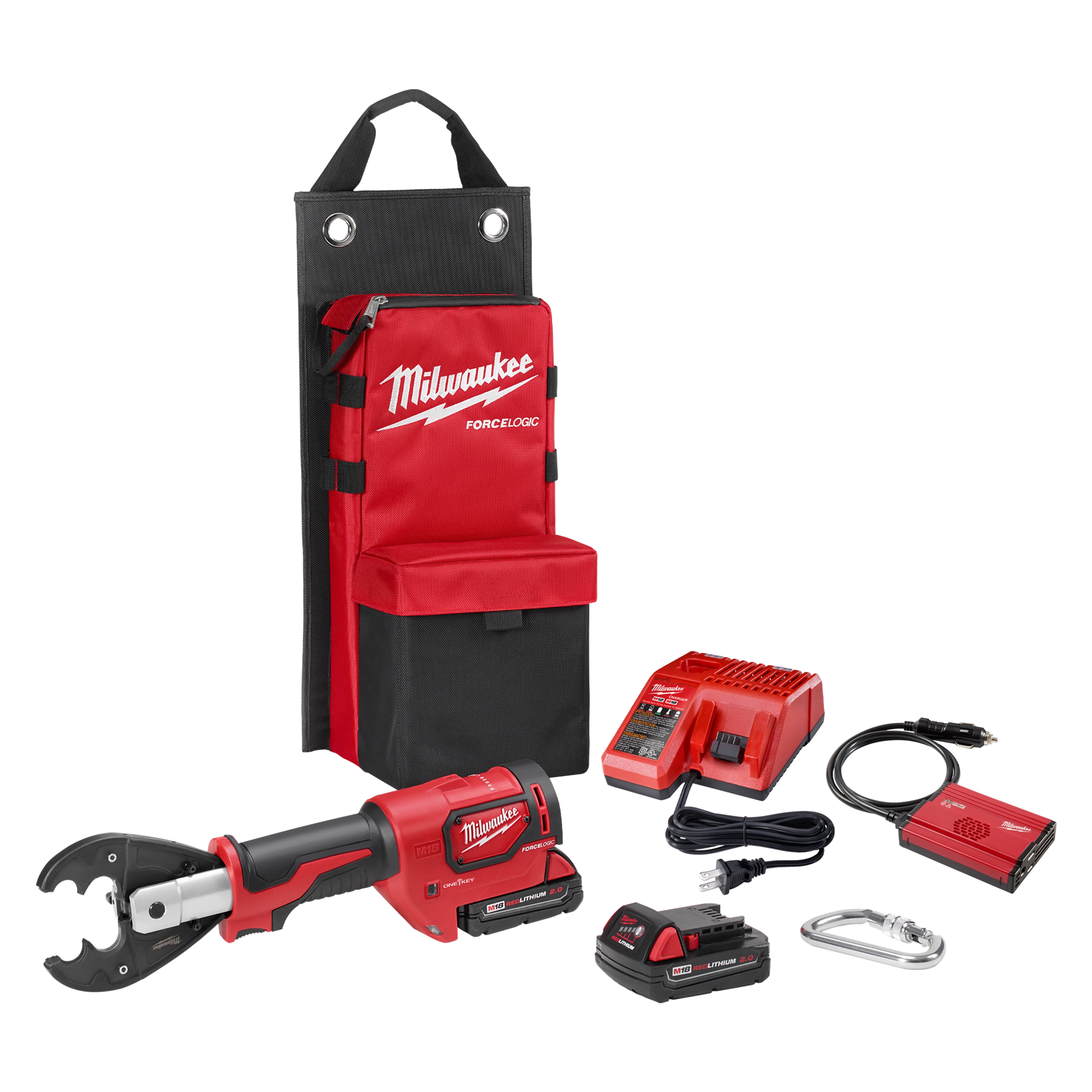 FORCELOGIC™ M18™ 6T Crimper Kit with D3 Grooves and Fixed O Die