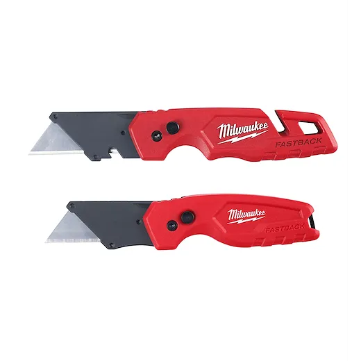 FASTBACK™ Folding Utility Knife with Blade Storage