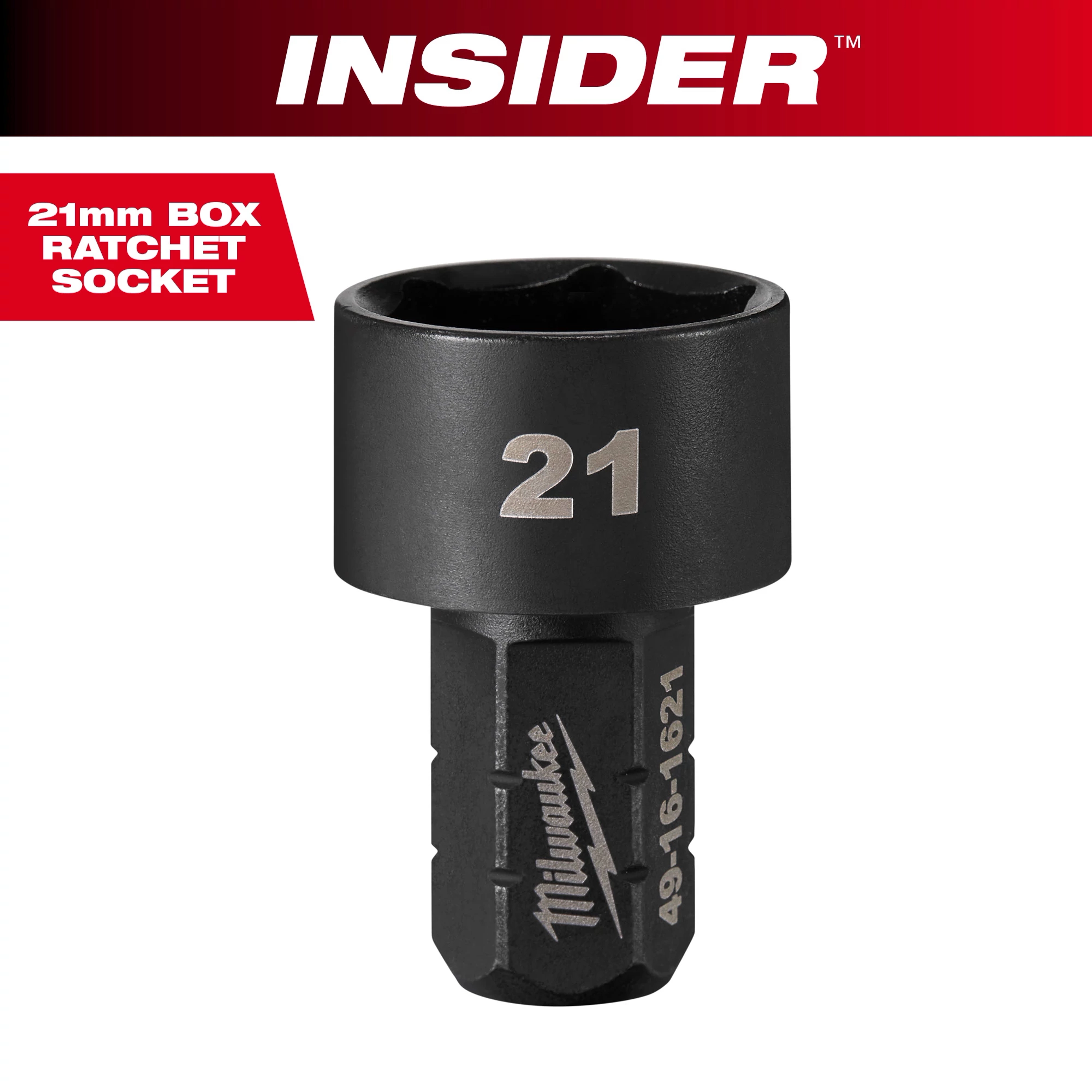 INSIDER™ Box Ratchet 6 Point Sockets | Milwaukee Tool