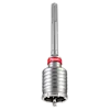SDS Max One-Piece Core Bit Centering Bit Kit with a cylindrical, silver body and a red collar near the shank.